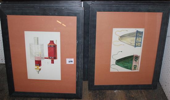 12 framed prints